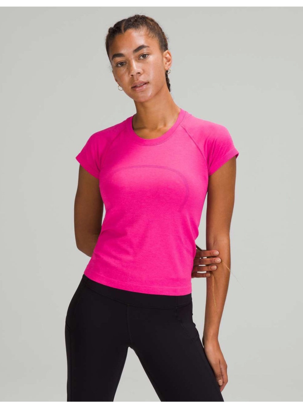 NWT Lululemon Swiftly Tech Short Sleeve Shirt 2.0 *Race Length / Sonic Pink